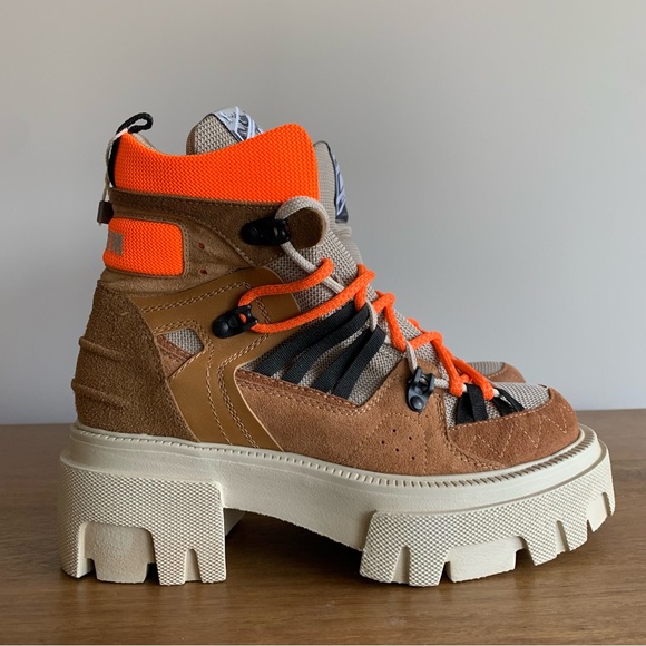 MSGM Suede Hiking Boots size 38 - Picture 3 of 8